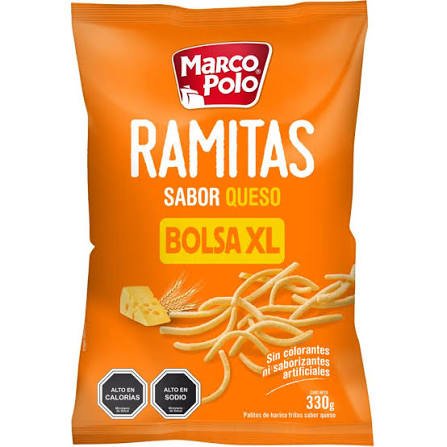 Ramitas sabor queso bolsa XL