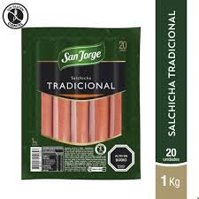Salchichas Tradicionales 20 unidades 1 kg