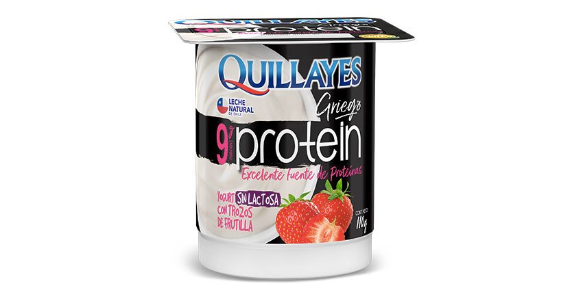 Yogurt Griego Protein Frutilla 110 g