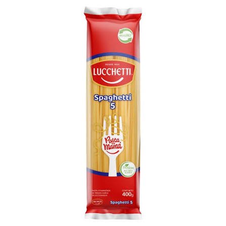 Spaghetti N.º 5 400 g Lucchetti