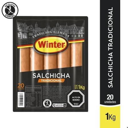 Salchicha Tradicional 1 kg