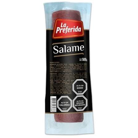 SALAME  La preferida 500GR LAMINADO