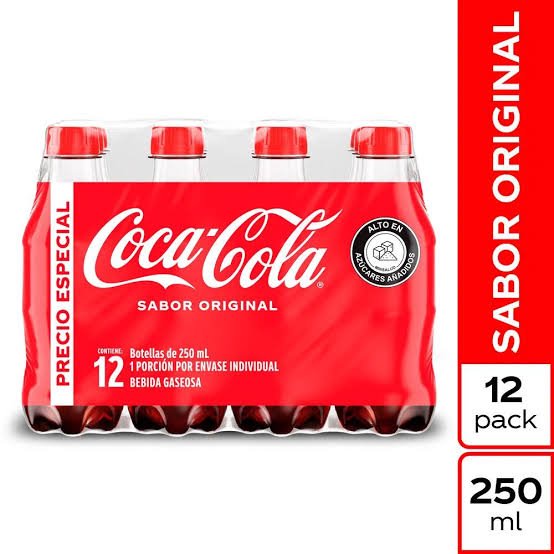 COCACOLA MINI PACK 12 UNI