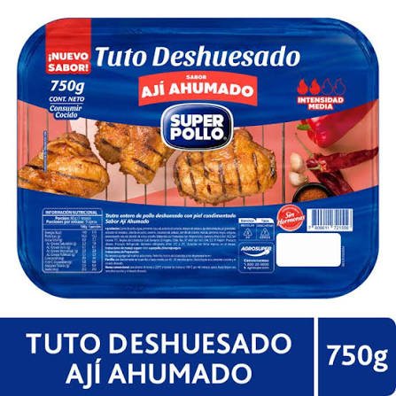 Tuto Deshuesado Aji Ahumado 750g