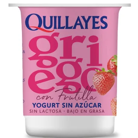 Yoghurt Griego Quillayes Frutilla