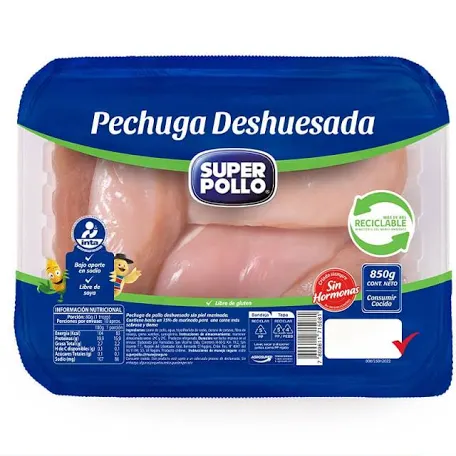 Pechuga deshuesada 850g Superpollo